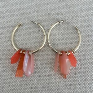 Kendra Scott Shell Hoops